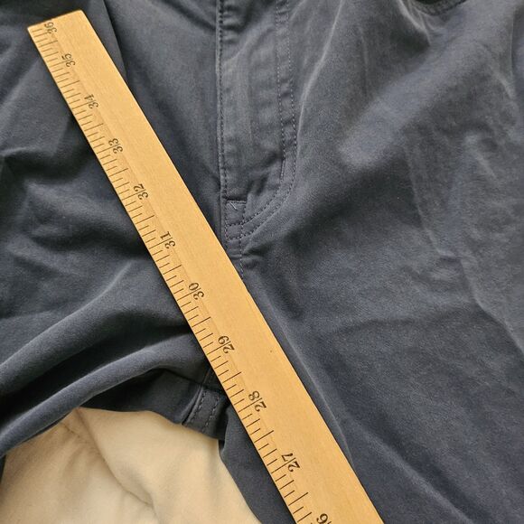 Peter Millar Pants Mens 33 Navy Signature Sateen Five Pocket Classic Fit Stretch - Picture 8 of 11